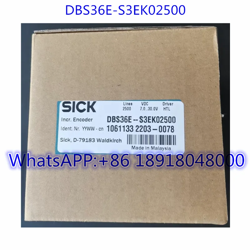 

Brand New DBS36E-S3EK02500 encoder 1061133 module Fast Shipping