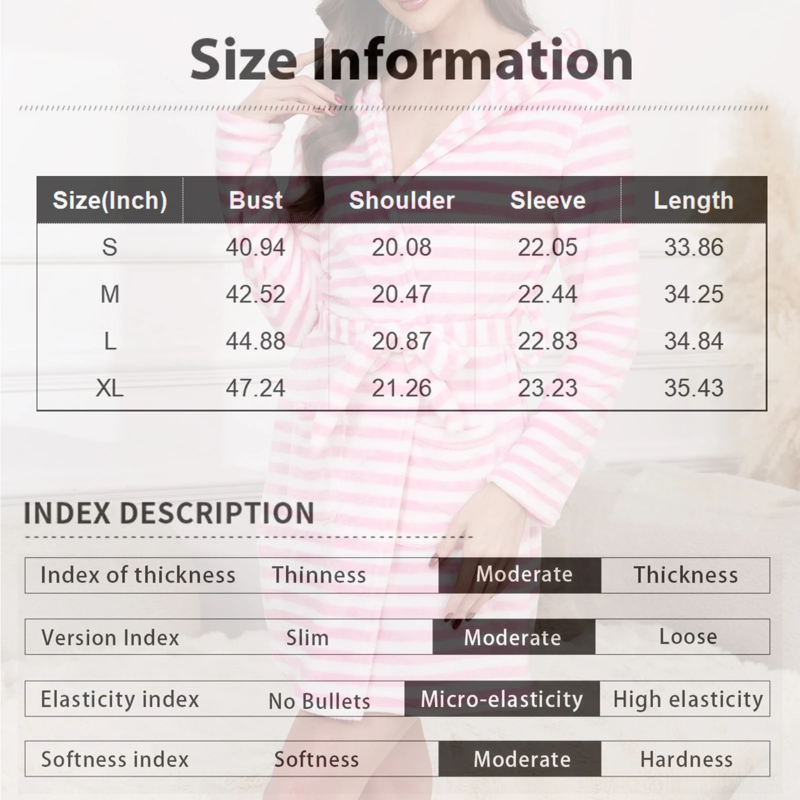 الشتاء المنزل البشكير السيدات عارضة المرأة النوم رداء لون نقي سميكة مقنعين مع جيوب الدافئة بسيطة مبطن منامة #5