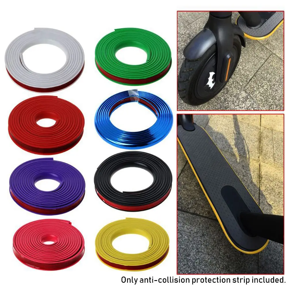 Skateboard Bumper Protector Scratchproof Scratch Strips Electric Scooter Accessories Anti-collision Protection Strip