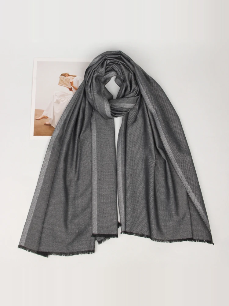 thi-warm-pure-color-zebra-pattern-scarf-awl-spring-autumn-winter-multifunctional-chinese-sle-polyester-fiber-rectangle