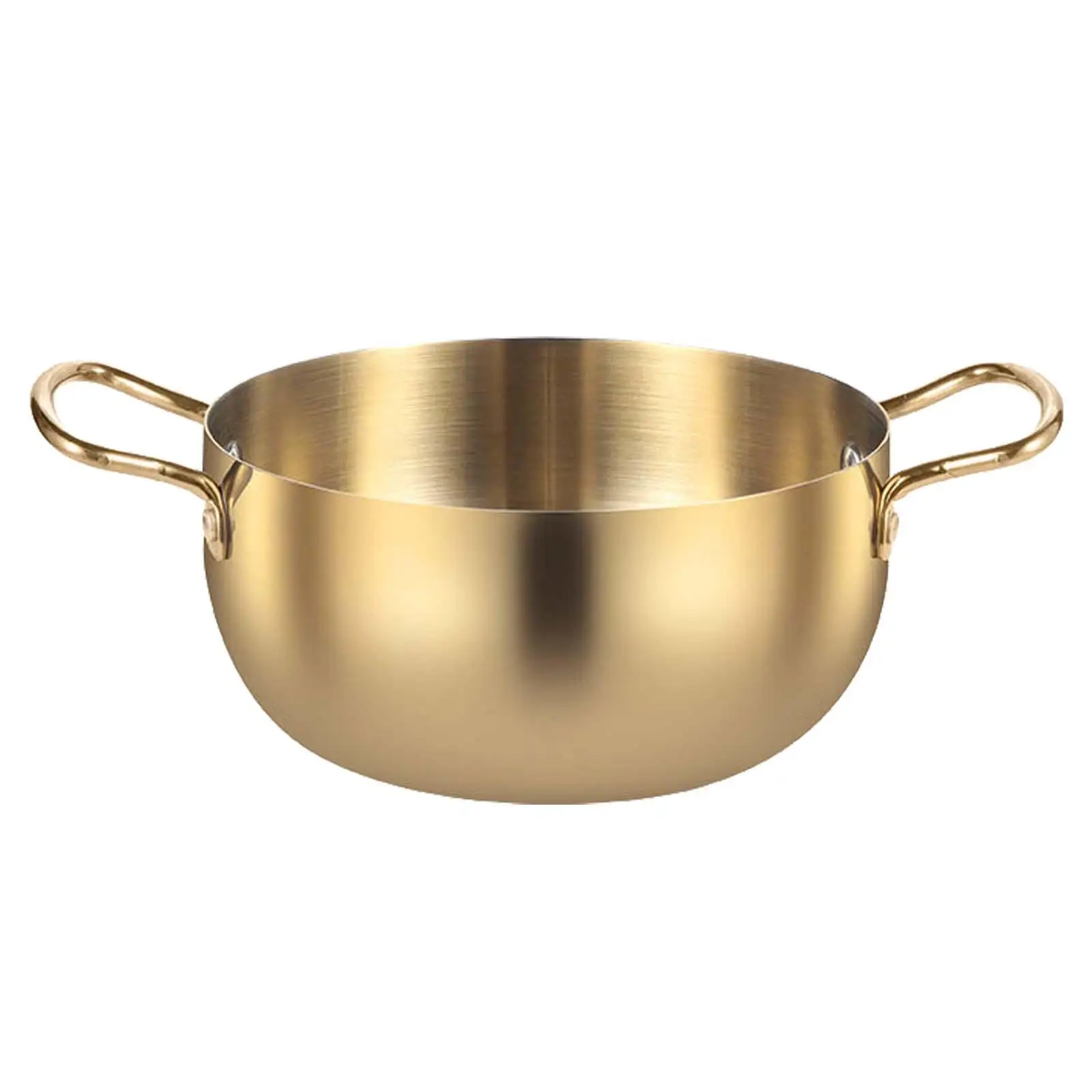 Korea Ramen Pot Korean Noodle Pot with Handle, Kitchen Cookware, Ramyun Cooker Ramen Cooking Pot for Stew Stew Curry Soup