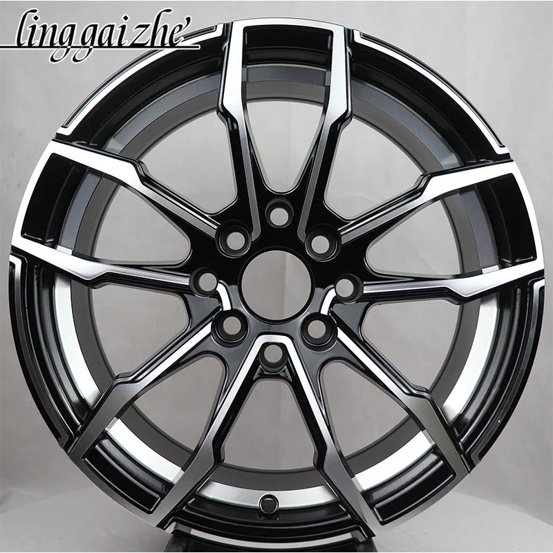 Cast aluminum alloy wheel factory wholesaler,15 inch 15*7.0 4X100 /108/114.3 Suitable for Honda Fit YARIS L BMW MINI