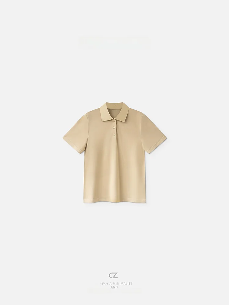 

Модный женский летний топ из смесового хлопка с дышащей тканью, простой крой, в стиле Old Money Plaid, ZONE Liu