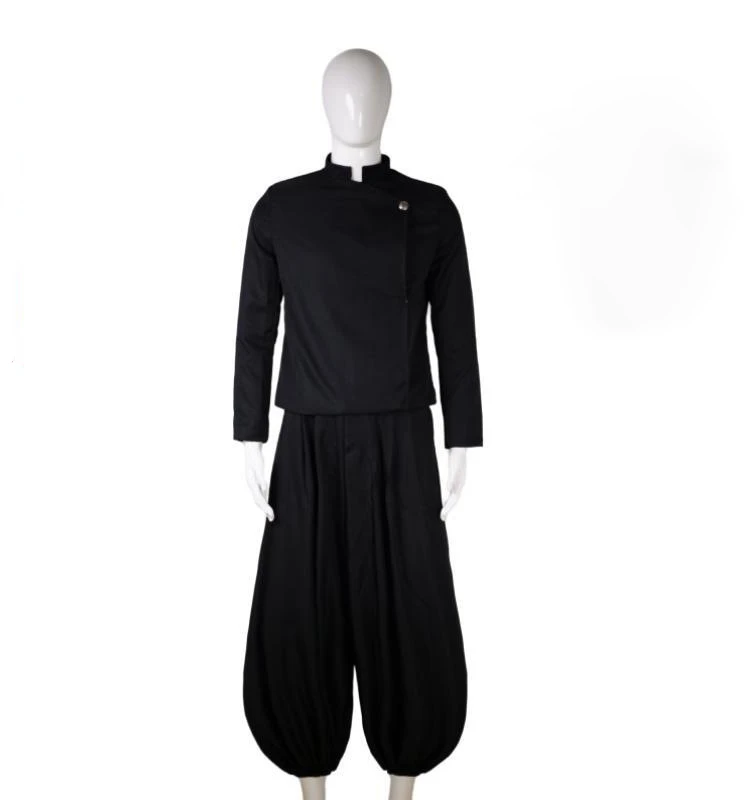 Jujutsu Kaisen Anime Cosplay Traje para homens, Gojo Satoru Uniforme, Óculos High School Outfit, Halloween Carnaval Suit