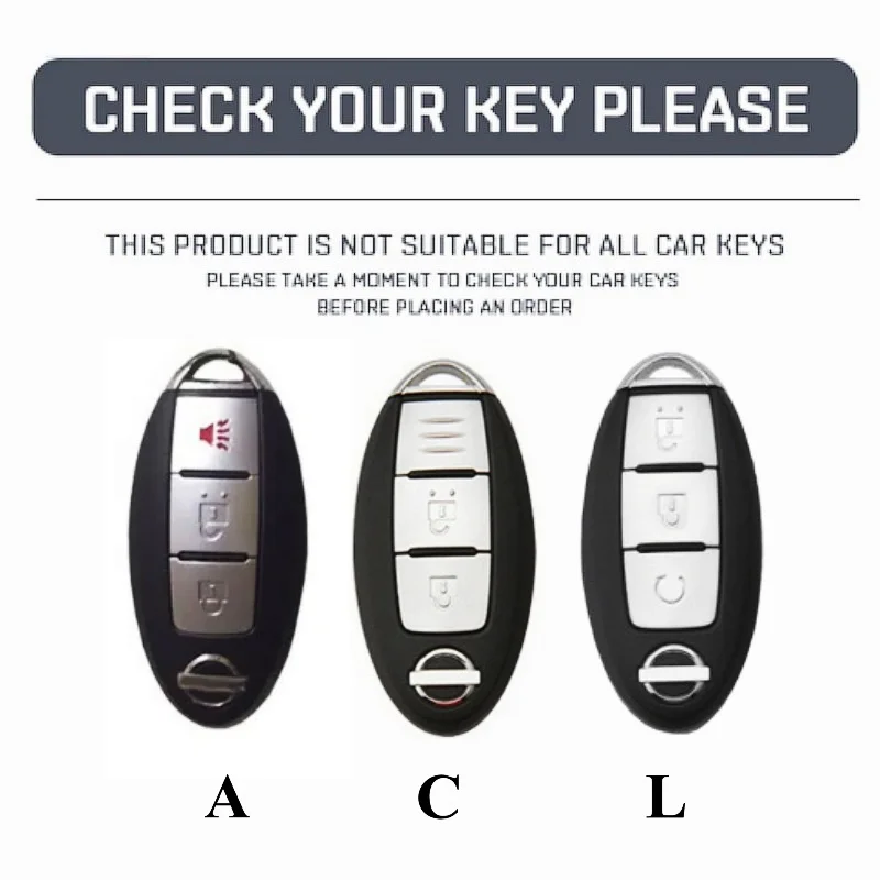 

New Car Remote Key Case Cover Shell Fob For Nissan Qashqai Juke J10 J11 X-Trail T32 T31 Kicks Tiida Pathfinder Note For Infiniti