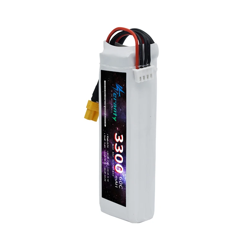 3S 3300mAh 11.1V يبو بطارية 60C للطائرة بدون طيار RC FPV طائرة قارب هليكوبتر مع XT60 DEANS T التوصيل XT30 موصل من نوع جيه إس تي