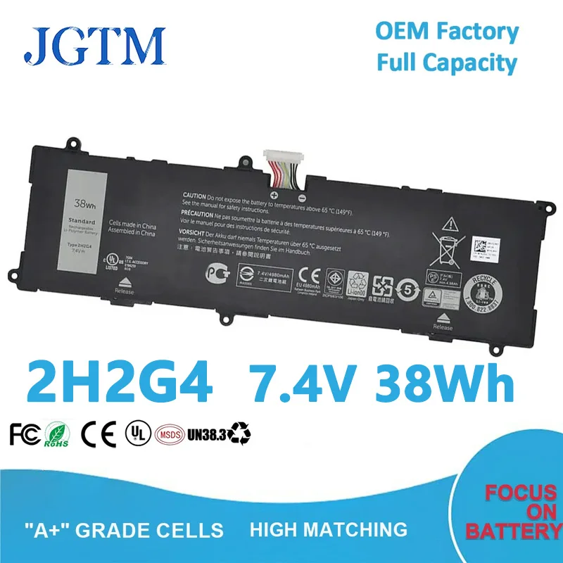 7.4V 38WH genuine battery laptop 2H2G4 for Dell Venue 11 Pro 7140 Tablet HFRC3 TXJ69 computer laptop batteries lithium new