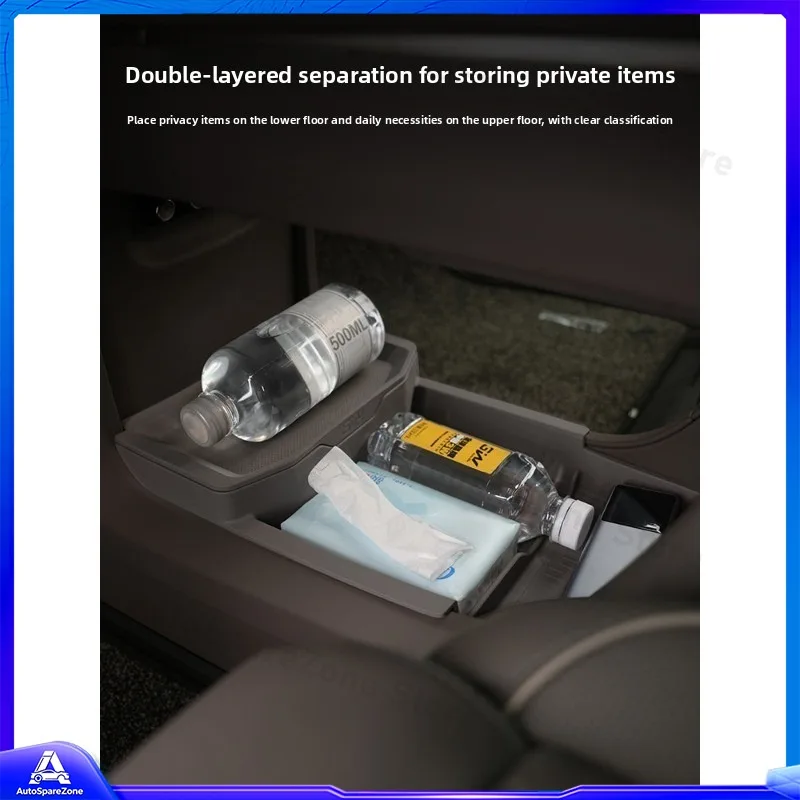 

Silicone Storage Box for NIO ES8 ES6 EC6 ET5T Car Center Console Lower Compartment Organizer Interior Accessories