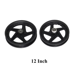 12 Inch Wheel Tyre Plastic Rim Hub For Electric Scooter Bike 12inch 12x2.4 Tire Plastic Wheel Rim Children's Balance Motorcycle