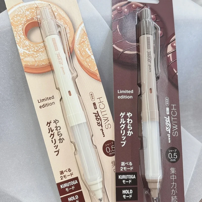 Japan UNI Mechanical Pencil M5-1009GG Dual Mode SWITCH Rotation Anti Fatigue Student 0.5/0.3mm Activity Pencil Stationery