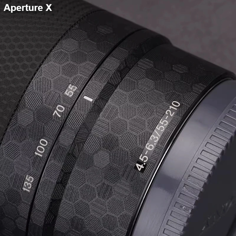 

Защитная пленка-наклейка для объектива Sony E 55-210mm F4.5-6.3, антицарапийное покрытие, защита корпуса, декоративная наклейка E55210