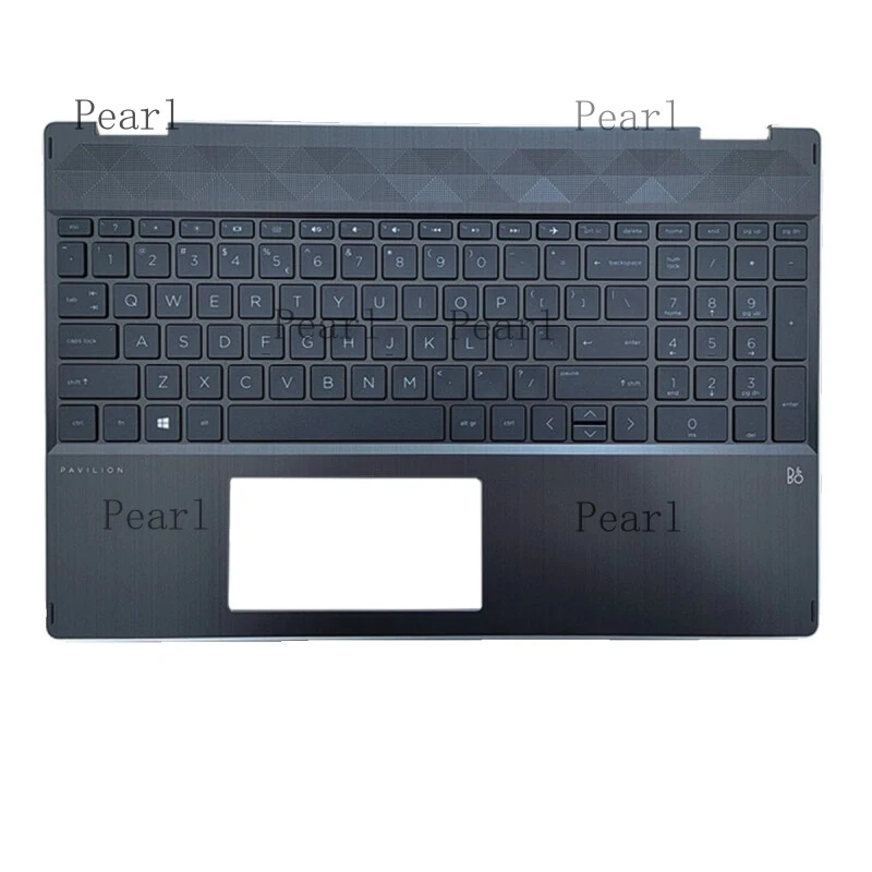 S   For HP X360 15-DQ TPN-W140 Keyboard Backlit US L51520-001 Palmrest