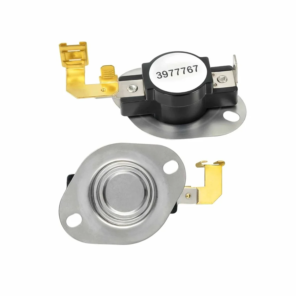 Dryer Thermal Fuse 3977767 Replacement Part Metal Plastic High Heat Resistant Temperature Cutoff Switch For Kenmore For Roper