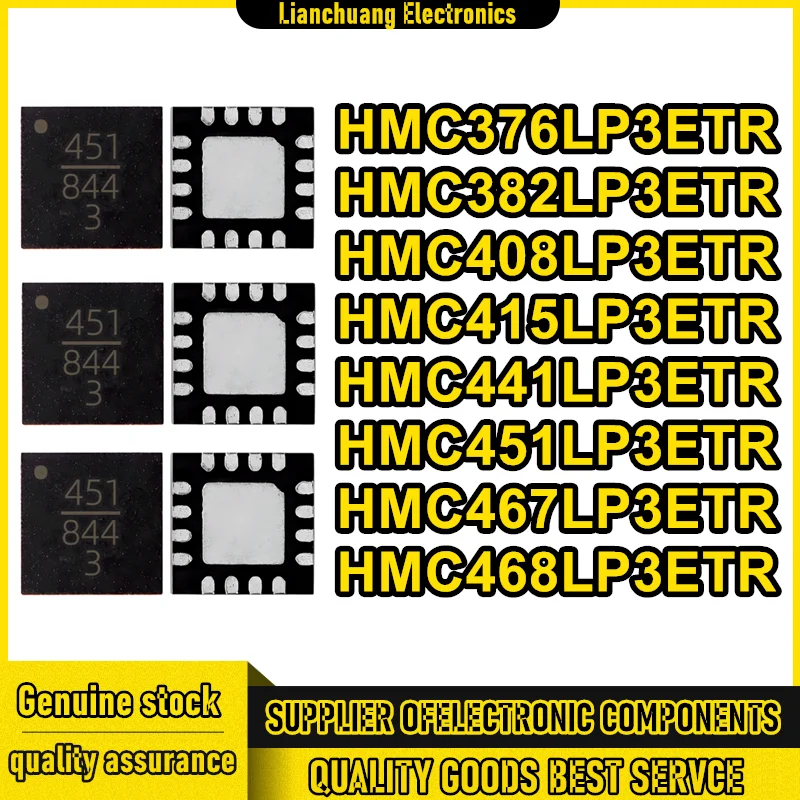 

HMC376LP3ETR HMC382LP3ETR HMC408LP3ETR HMC415LP3ETR HMC441LP3ETR HMC451LP3ETR HMC467LP3ETR HMC468LP3ETR QFN Микросхема на складе