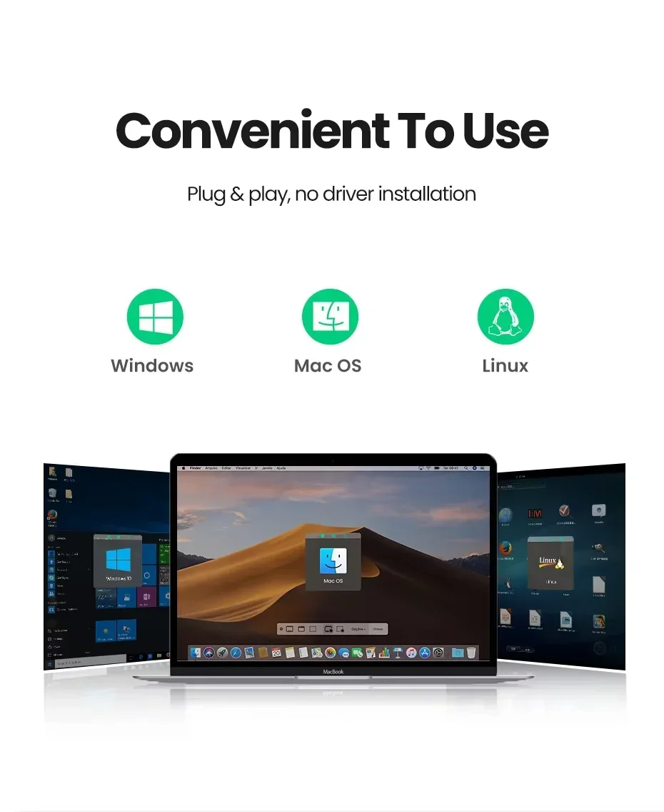 USB 3.0 Card Reader SD Micro SD TF CF MS U Disk Compact Flash Card Adapter for Laptop Multi Card Reader 8 in 1 Smart Card Reader