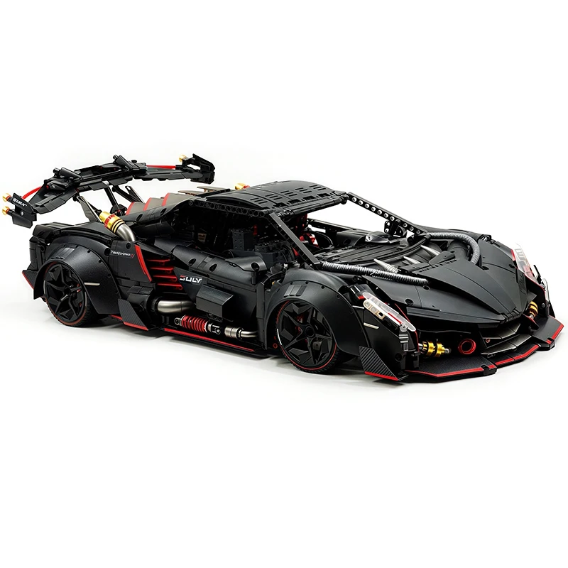 GULY 10639 Technical 1:8 Sports Vehicle Building Blocks Racing Vehicle Bricks Assembly Puzzle Toys kids Adults Birthday Gift Set