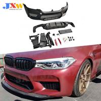 5 Series PP Front Bumper Rear Lip Body Kit for BMW G30 G31 G38  2017 2018 Change to F90 M5 Style Bumper