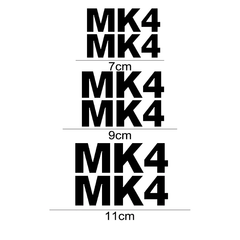 6pcs Car Wheel Caliper Cover Styling Decal for Ford MK4 Logo MK1 MK2 MK3 Fiesta STLINE ESCAPE MONDEO KUGA RANGER GALAXY FOCUS KA
