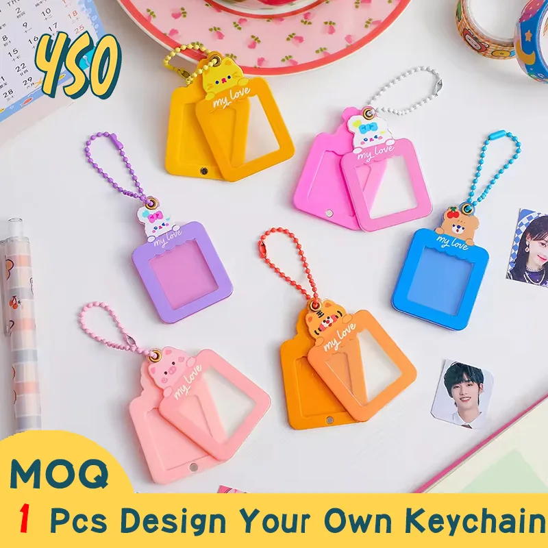 

YSO ЧПУ Алмазная огранка Оптовая продажа Бестселлер Высокое качество Оригинальность Акриловый брелок для ключей Фоторамка Подвески