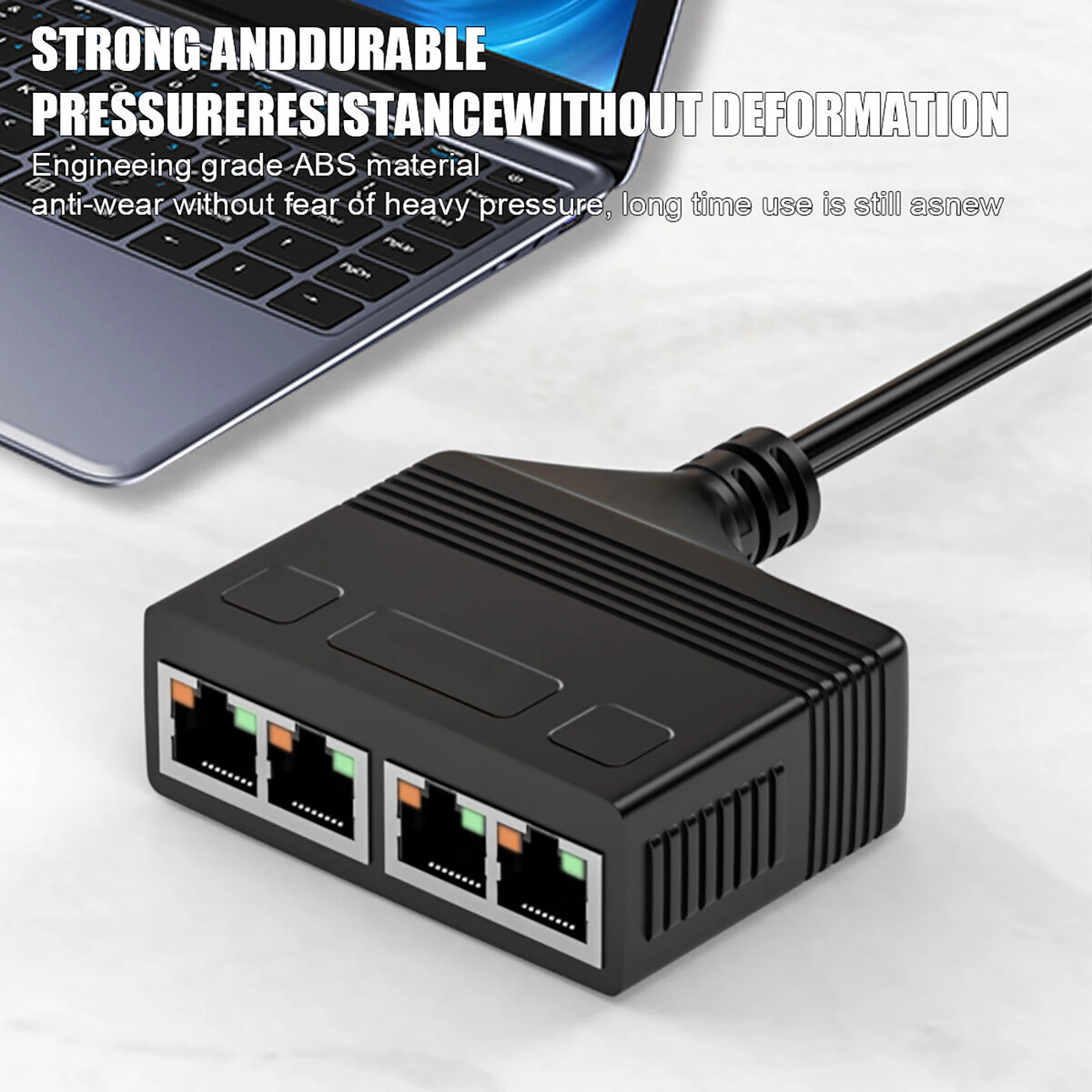 Gigabit Ethernet Switch RJ45 Splitter LAN Extension Adapter 1000Mbps 1gbps 4 Port 1 to 4 Port Network Connector 1 in 4 out