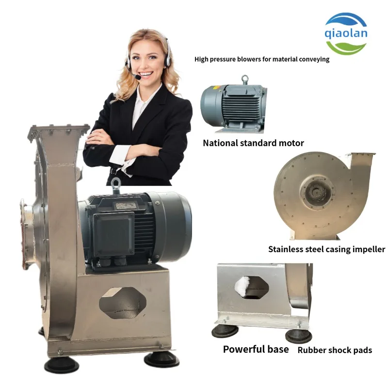 High Temperature Resistant Stainless Steel Industrial Centrifugal Exhaust Fan Blower