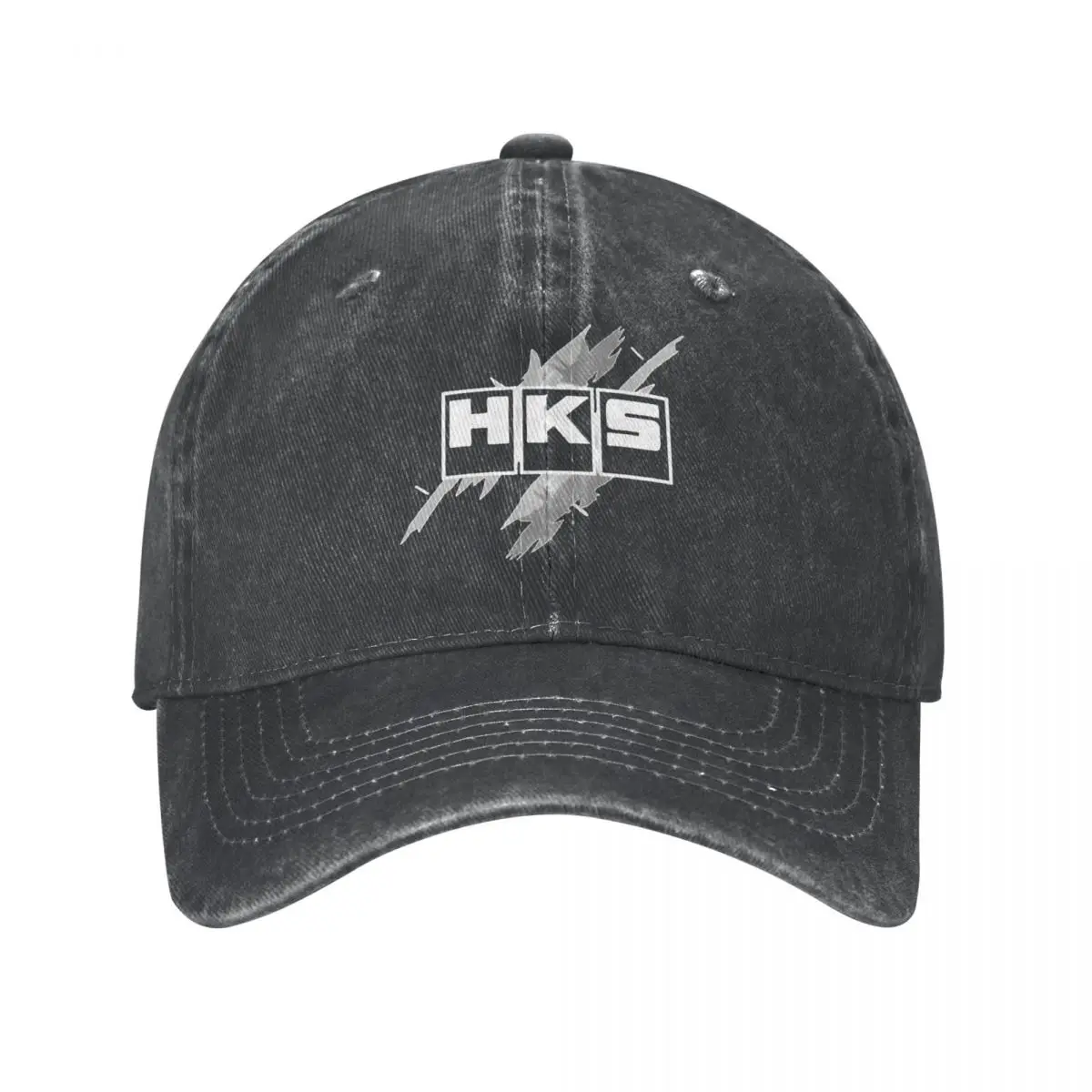 

HKS Power And Sportser Performance Turbo Logo Baseball Cap Distressed Cotton Sun Cap for Men Activities Adjustable Fit Hats Cap