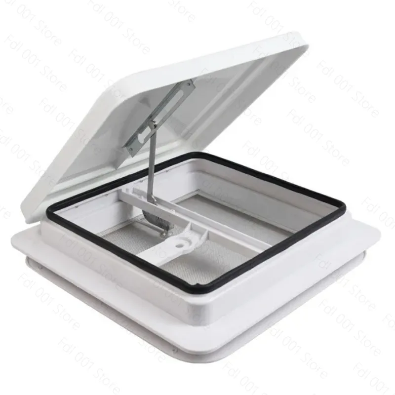 14-Inch RV Remote Control Ventilation Cover Base with Motor Fan Blades RV Vents