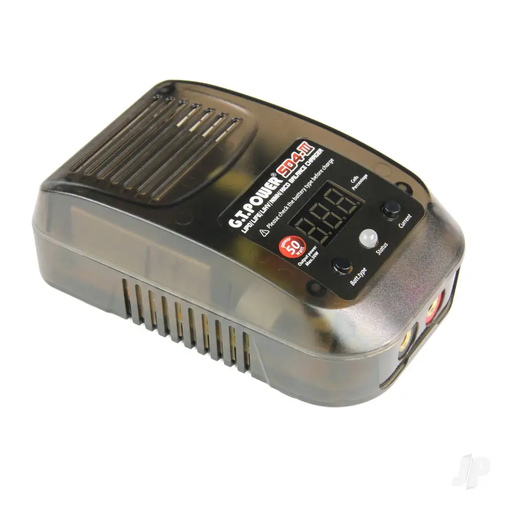 GT POWER SD4 III 2.0 240V AC 4A 20W 30W 50W CHARGER FOR LI-PO,LI-FE,NI-MH,NI-CD,LI-HV GTP0166 for RC car airplane drone