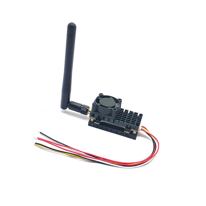 

Over 20Km Range 5.8Ghz 2W FPV Wireless Transmitter TS582000 5.8G 2000MW 8CH Video AV Audio Sender