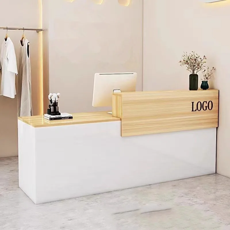 

Organizers Wood Reception Desks Company Design Display Restaurant Executive Reception Desks Luxury Bureau Commercial Furniture