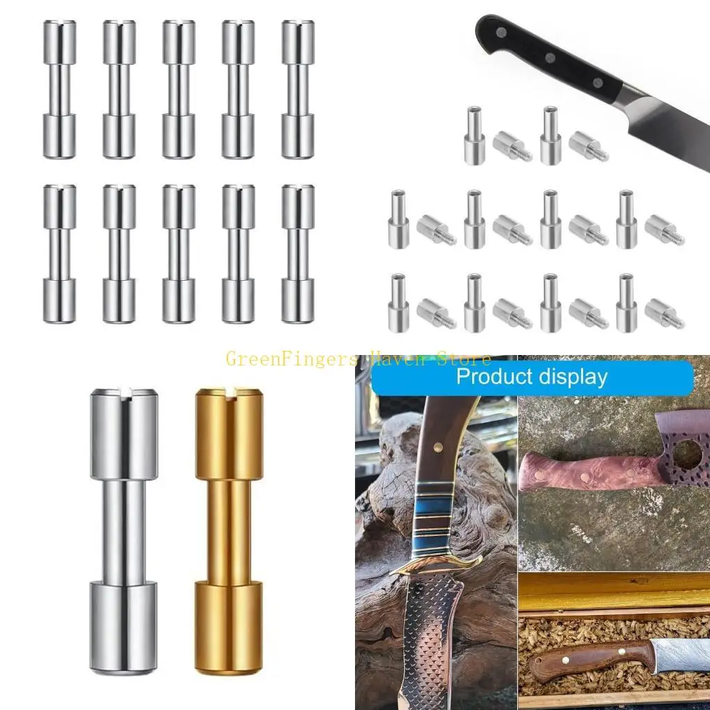

F68D 10Pcs Lock Rivets Bracket Bolt Fasteners Screw Set For Craftsmen Tool Crafting