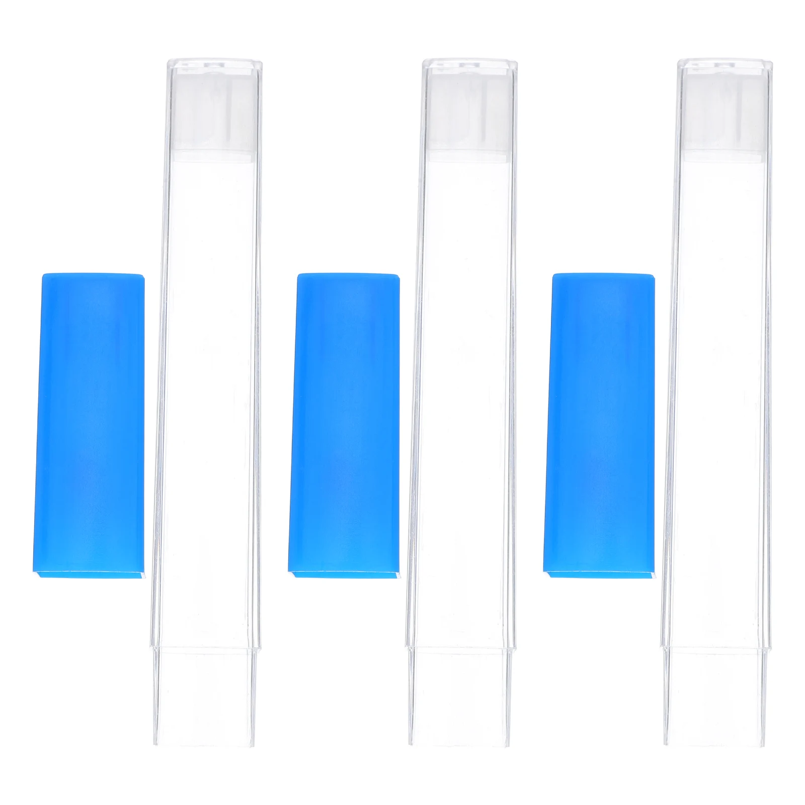 

3pcs Storage Tubes Multi-Functional Protective Holders For Acupuncture Tools Body Temperature Meters Portable Simple