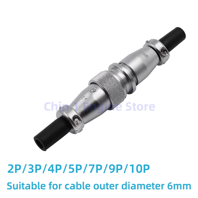 Voor Weipu Ws16 Connector Ws16 Tq + Zq 2 3 4 5 7 9 10 Pin Luchtvaart Plug Industriële Connector Connectoren Voor Mannen En Vrouwen