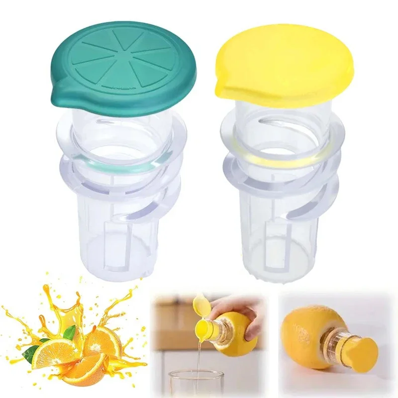 

Screw Top Lemon Squeezer Mini Manual Lemon Squeezer Portable Lemon Juicer Multifunctional Fruit Juicer For Your Kitchen