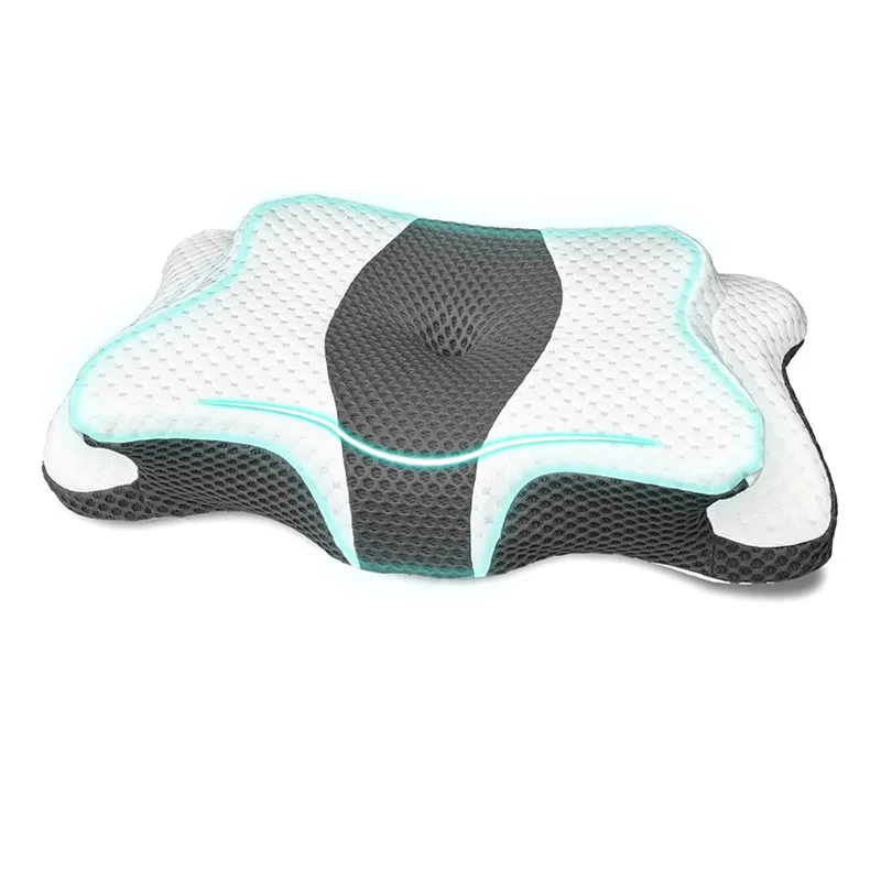 Memory Foam Pillow for Neck Support Slow Rebound Ergonomic Cervical Pillow Breathable Relief Pillow for Cervical Spine