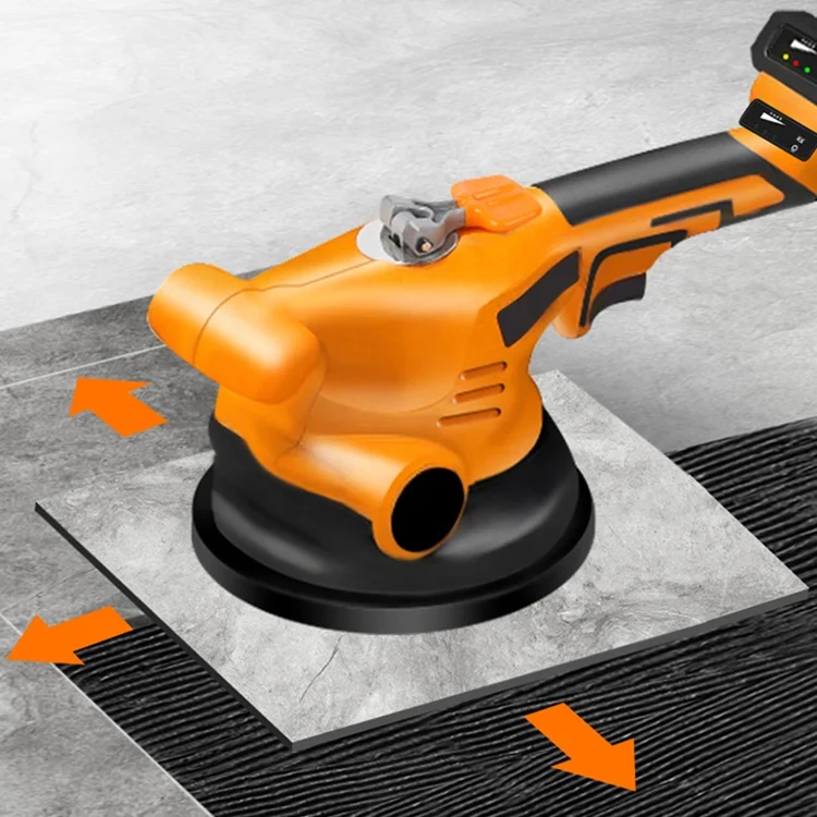Multifunctional Intelligent Adjustable Suction Cup Coedless Electric Tile Laying Vibrator Tiling Tools