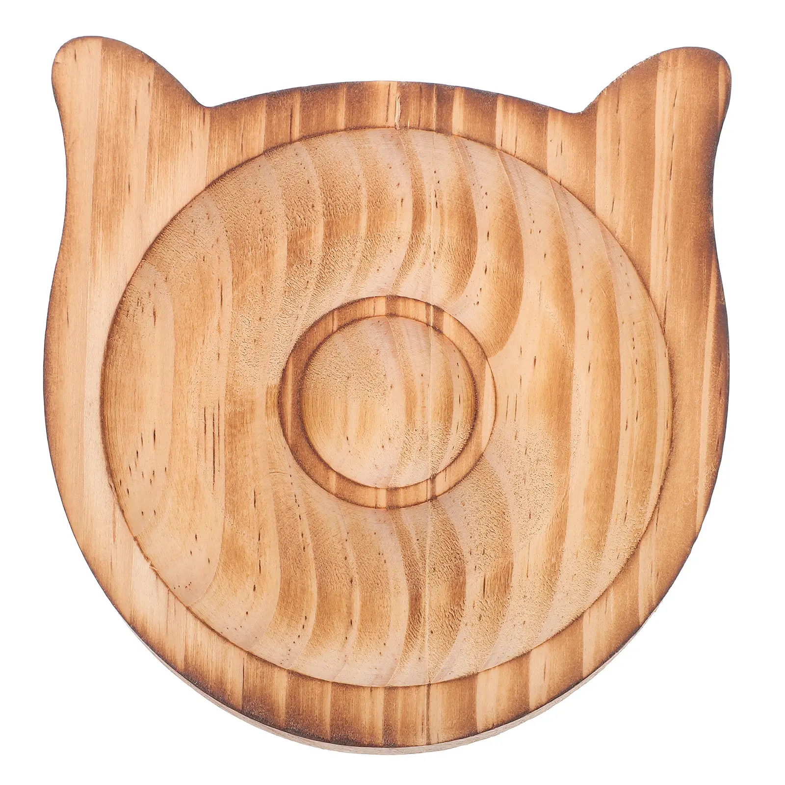 Wooden Jewelry Tray Smooth Polished Surface Space Saving Display Holder for Rings Bracelets Beaded Bracelets Minimalist