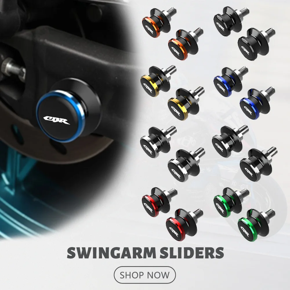 

Motorcycles Accessories 8MM Swingarm Spools Stand Screws Swingarm Sliders For Honda CB650R CBR650R 2014-2022 2023 CB CBR 650R