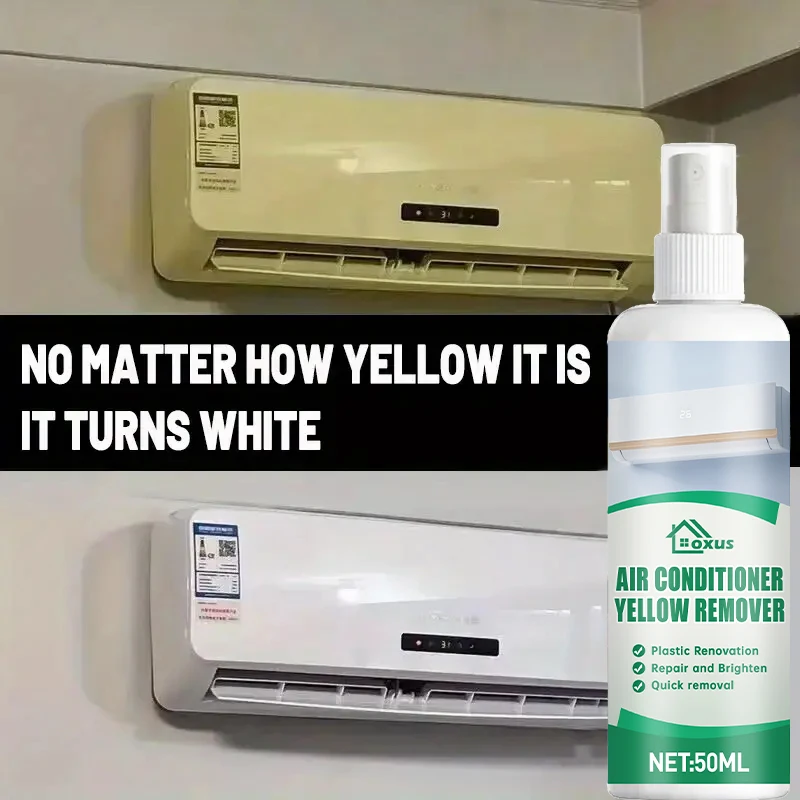 مزيل اصفرار بلاستيكي متعدد الوظائف وكيل إصلاح مكيف الهواء - مناسب لوحدات التيار المتردد والأثاث والسيارة #1