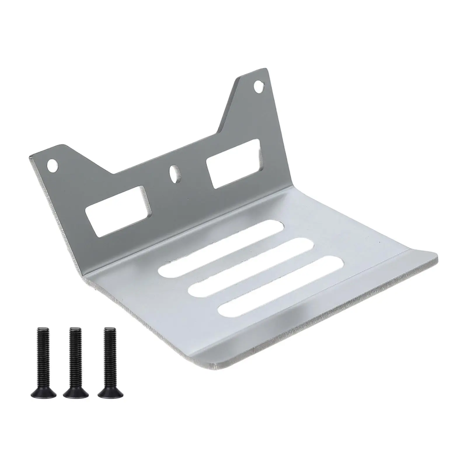 1/10 Stainless Steel RC Car Front Bumper, High Performance, Simple Installation for CW-01 Model RC Car Trucks
