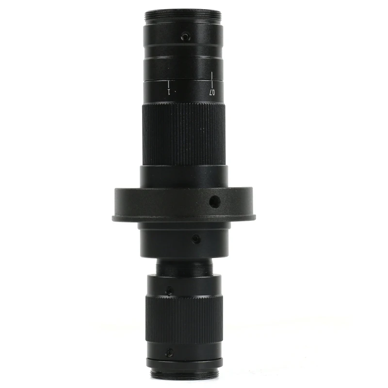 0.7X-4.5X 150X Zoom C-mount Monocular Optical Lens Parfocal Function Adjustment for Industrial HDMI USB Video Microscope Camera