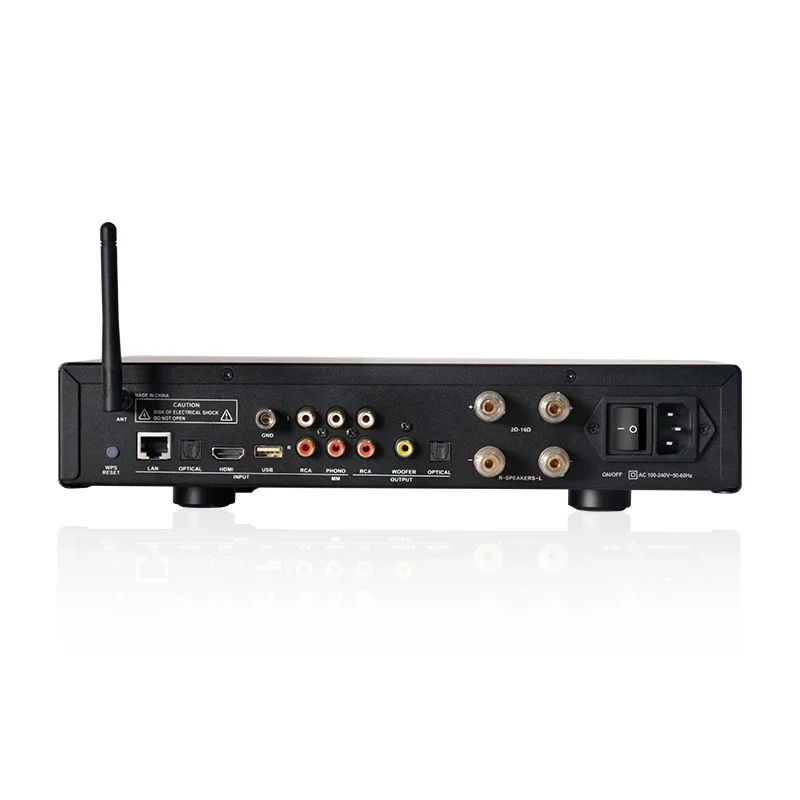 CL-300W Pro HiFi stereo Amplifier WiFi2.4G&5G BT5.0  H-DMI USB Subwoofer Multi-room Play Audio Power Amplifier