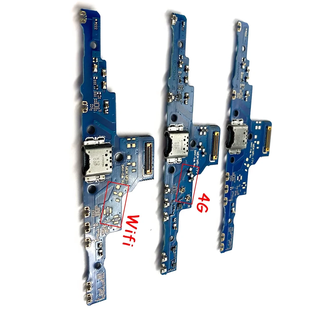 NEW USB Charging Port Charger Dock Plug Connector Board Microphone Cables For Samsung Tab S6 Lite P610 P615 WiFi 4G Version
