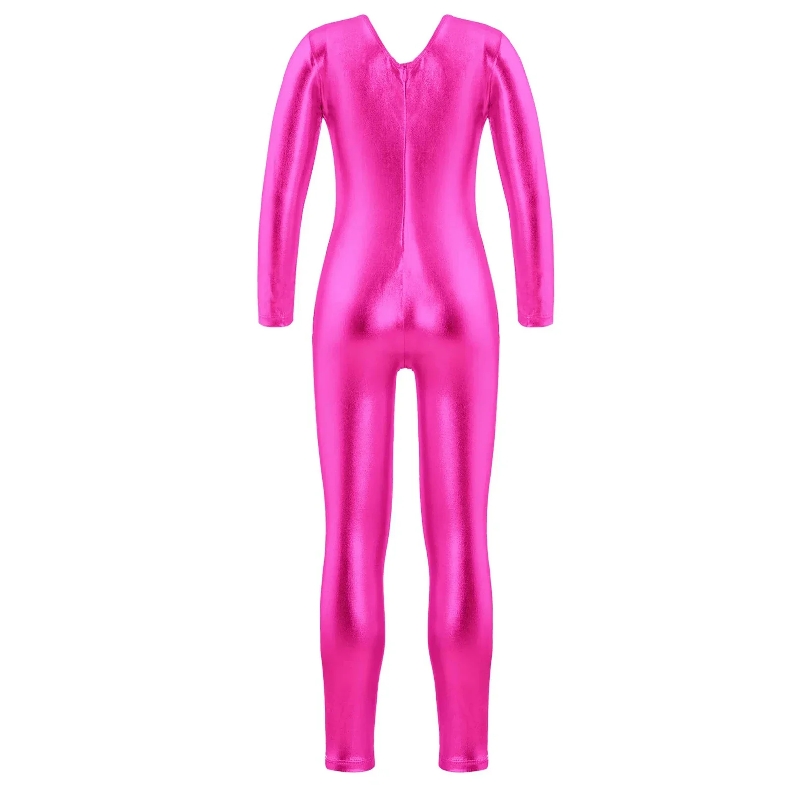 

Kids Girls Long Sleeve Ballet Dance Leotard Jumpsuit Dancewear Gymnastics Ballerina Performance Clothes