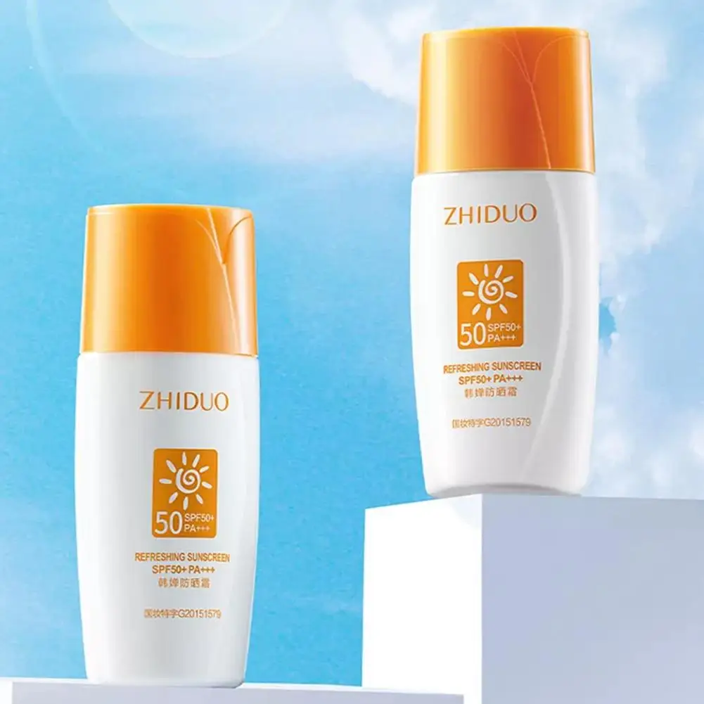 Sunscreen Oil Control Waterproof Facial Sunscreen Sensitive Skin UV Protection SPF 50 Waterproof For Oily Acne Prone