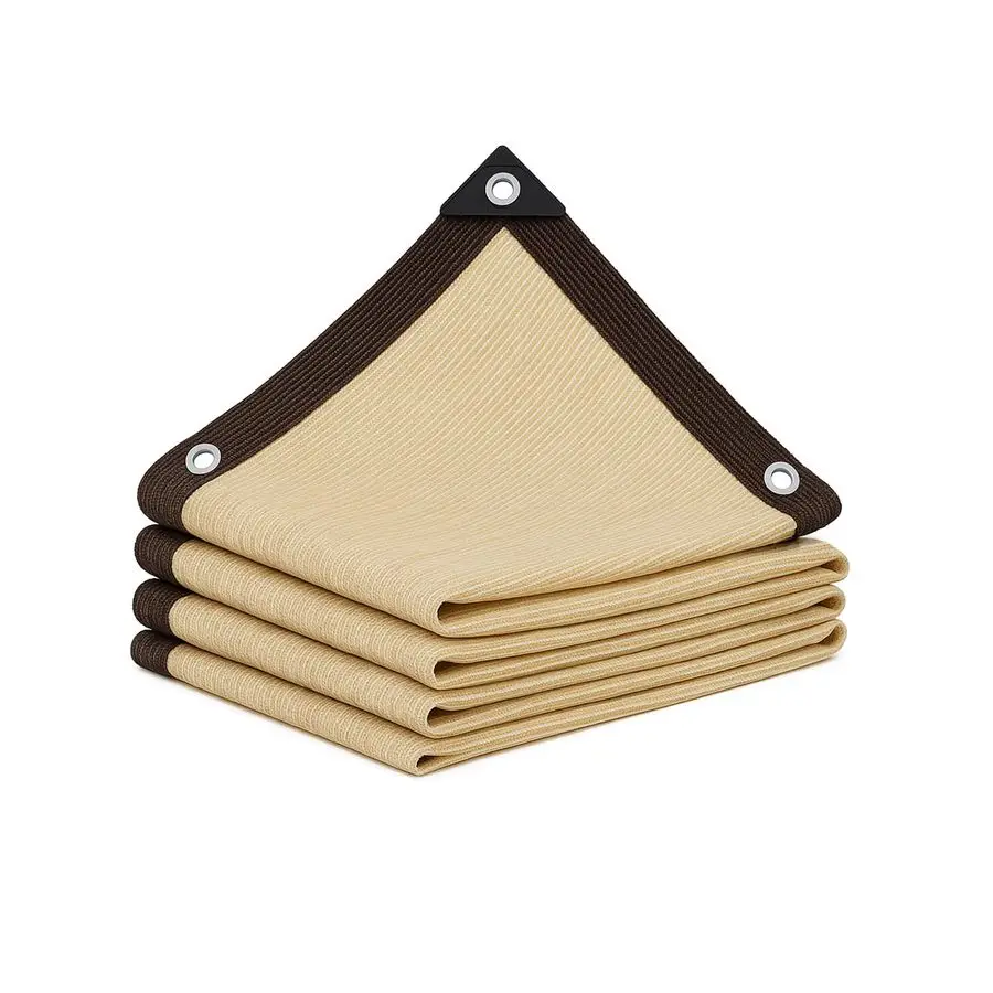 

90 Shade Cloth with Grommets Heat Resistant Sun Shade UV Protection 1020FT Outdoor Patio Shade Canopy,Pergola Shade Cover,Garden