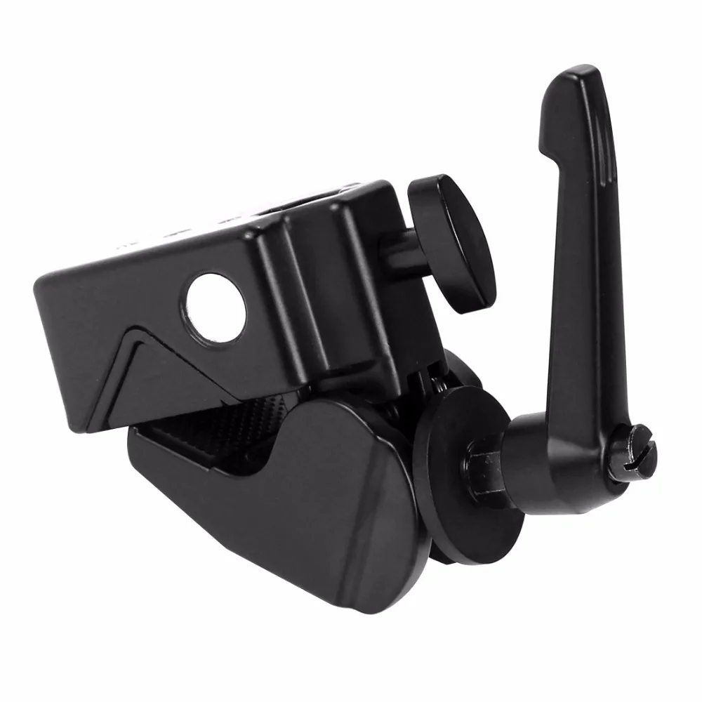 Multifunktions DSLR Kamera Befestigung Halterung Clip Foto Studio Aluminium Legierung CNC Abendessen Klemme für Canon für Nikon Stativ Zubehör – Detail 3
