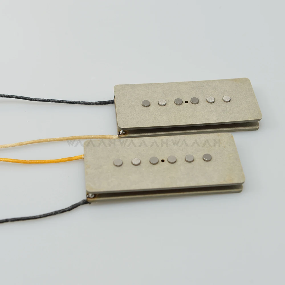 Pure Vintage Alnico 5 Single Coil Jassmaster pickups Een set elektrische gitaarpickup