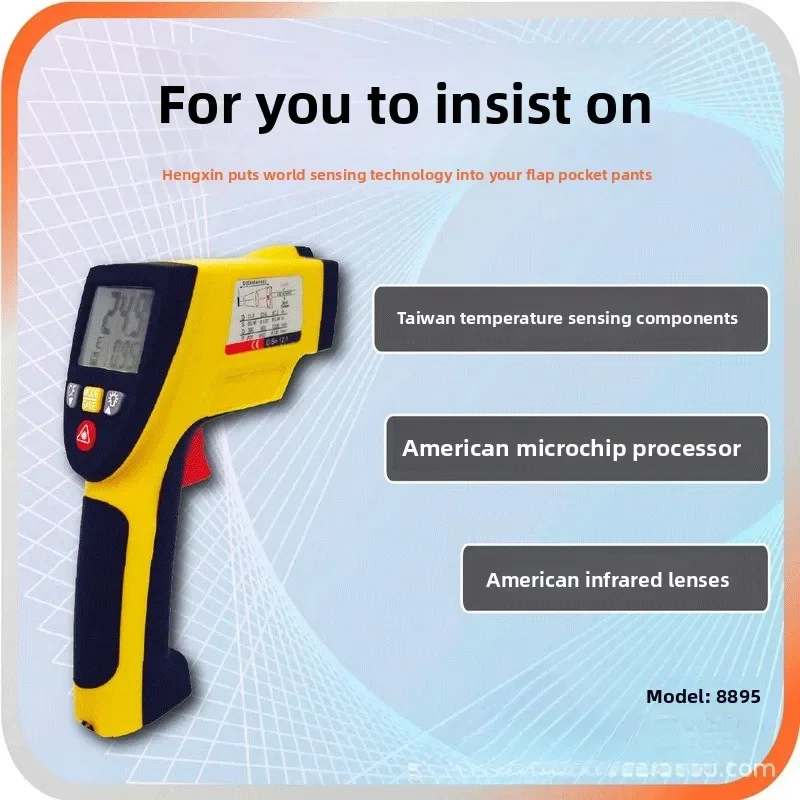 AZ8895 Infrared Thermometer AZ-8895 High Precision Thermometer Temperature Detector TOOL