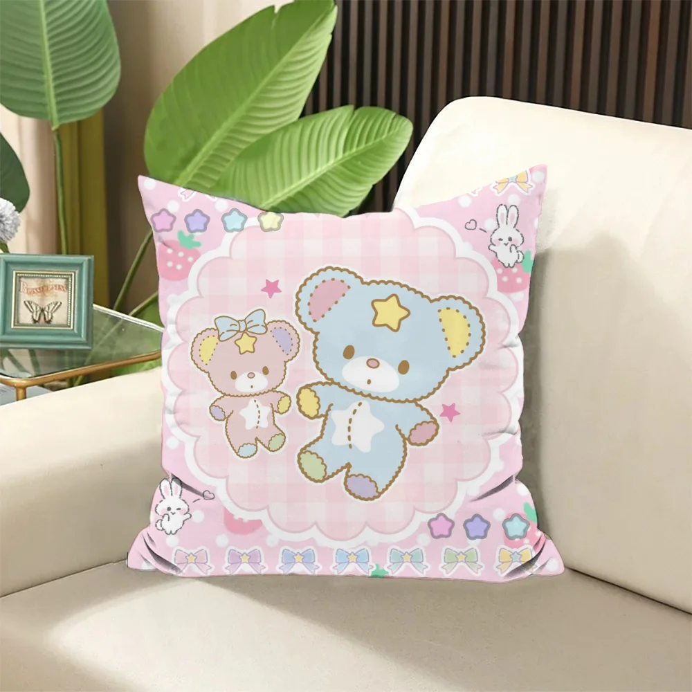 Cushion Cover Sugarbunnies Pillow Covers Decorative Luxury Living Room Decoration Home and Decoration Sofa Cushions Cover 45x45